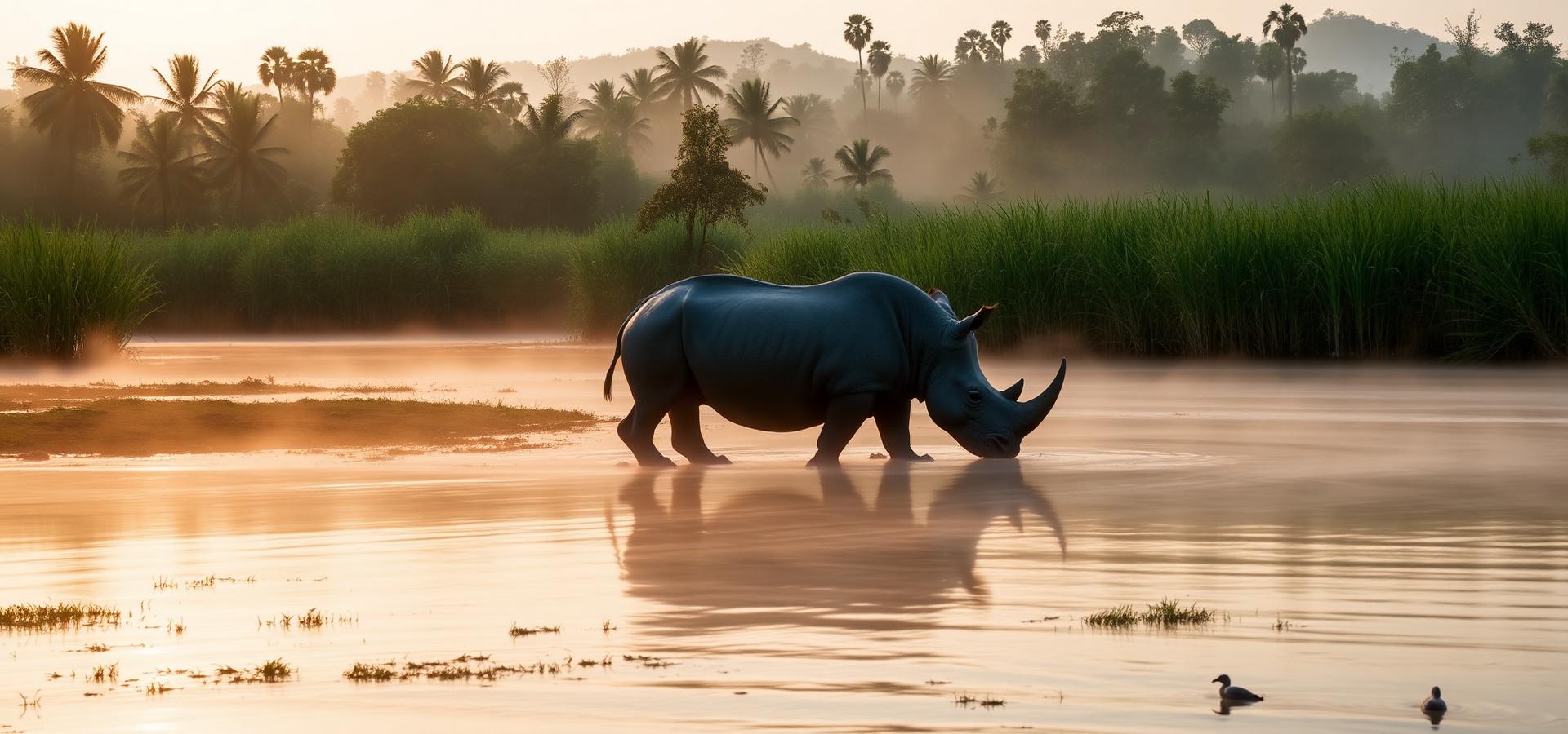 Chitwan, Nepal — jungle safari landscape, websites and booking systems for resorts